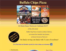 Tablet Screenshot of buffalochipspizza.com